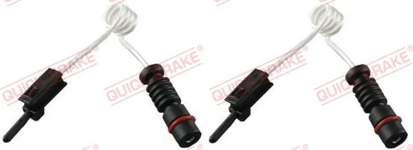 Warning Contact, brake pad wear